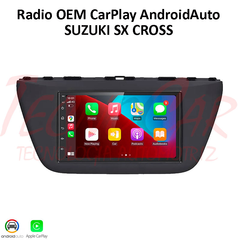 RADIO SUZUKI SX4 2013 CARPLAY  / ANDROID AUTO / 7"